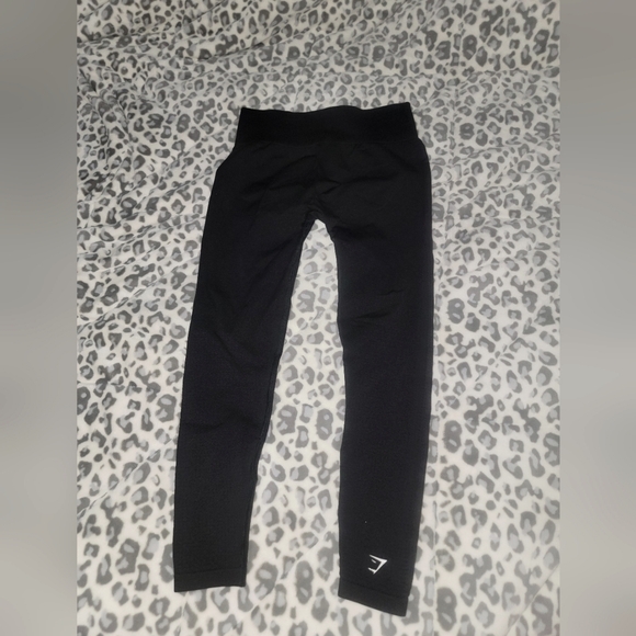 Gym shark Vital Seamless leggings Black Woman's M - Picture 2 of 4